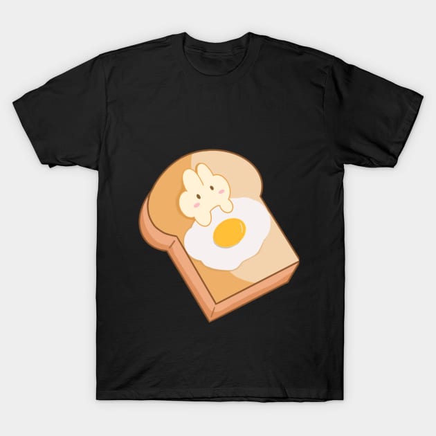 Toast Bunny T-Shirt by Agi and Taco